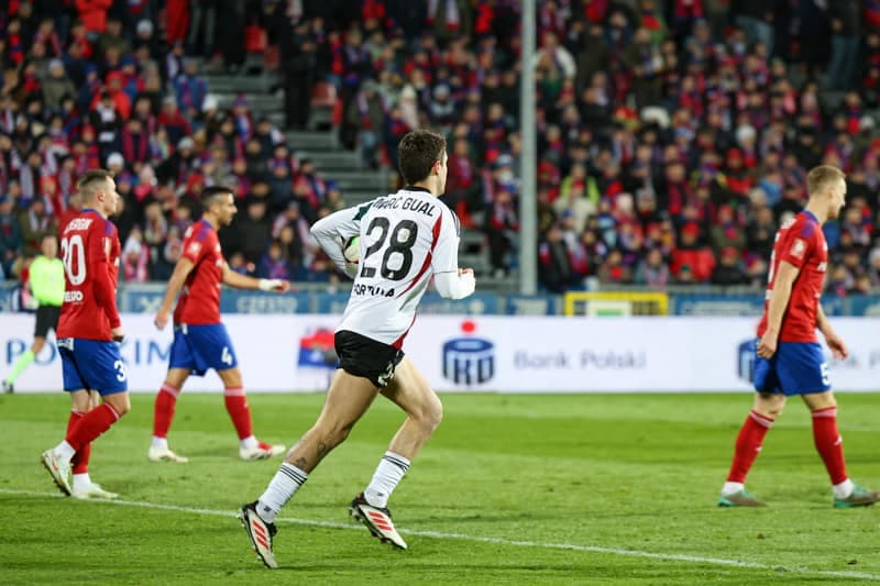 Football. PKO BP Ekstraklasa. Rakow Czestochowa - Legia Warsaw. 16.03.2025
