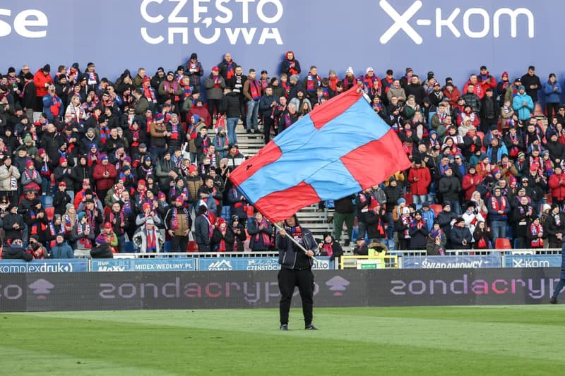 Football. PKO BP Ekstraklasa. Rakow Czestochowa - Legia Warsaw. 16.03.2025