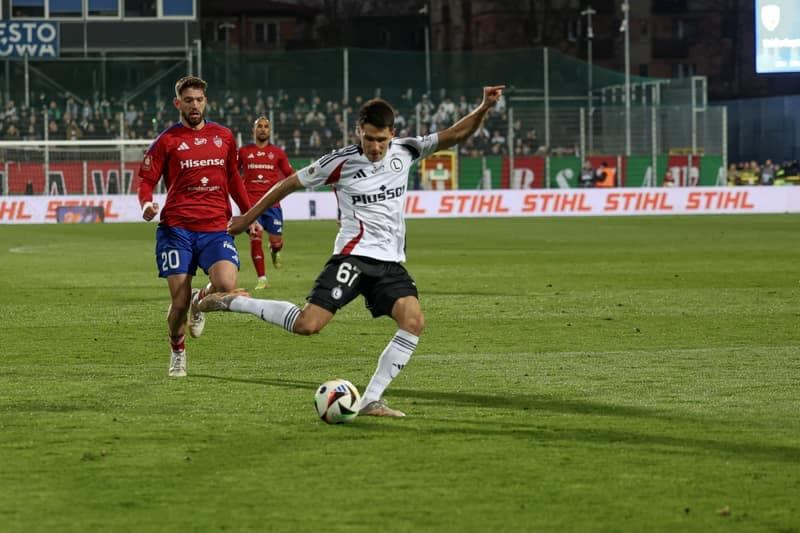 Football. PKO BP Ekstraklasa. Rakow Czestochowa - Legia Warsaw. 16.03.2025