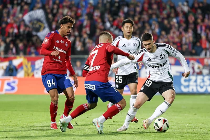 Football. PKO BP Ekstraklasa. Rakow Czestochowa - Legia Warsaw. 16.03.2025