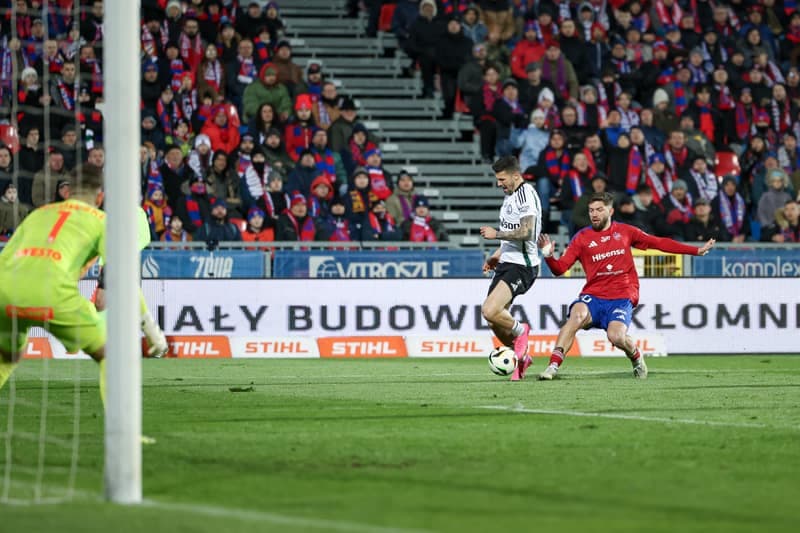 Football. PKO BP Ekstraklasa. Rakow Czestochowa - Legia Warsaw. 16.03.2025