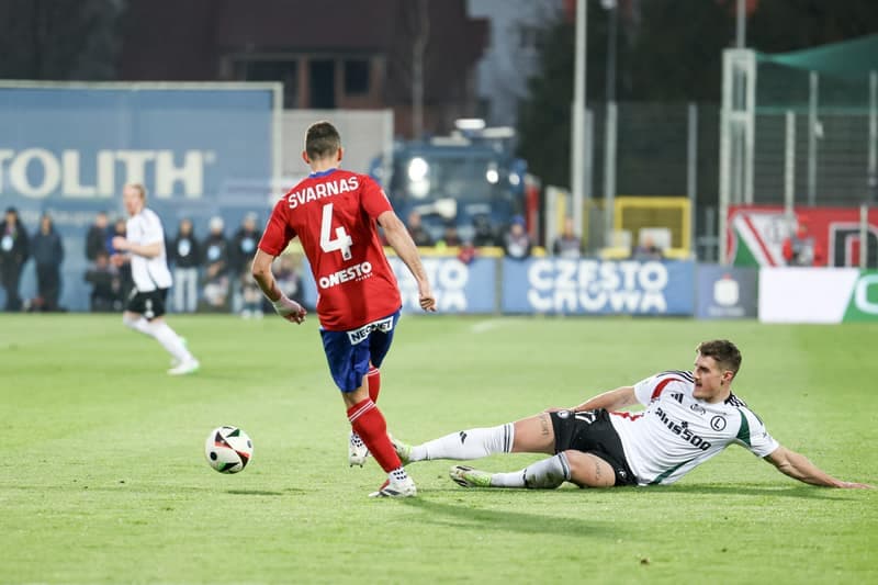 Football. PKO BP Ekstraklasa. Rakow Czestochowa - Legia Warsaw. 16.03.2025