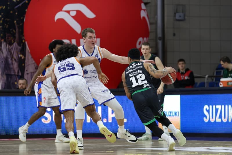 Basketball. Orlen Basket Liga. MKS Dabrowa Gornicza - Slask Wroclaw. 09.03.2025