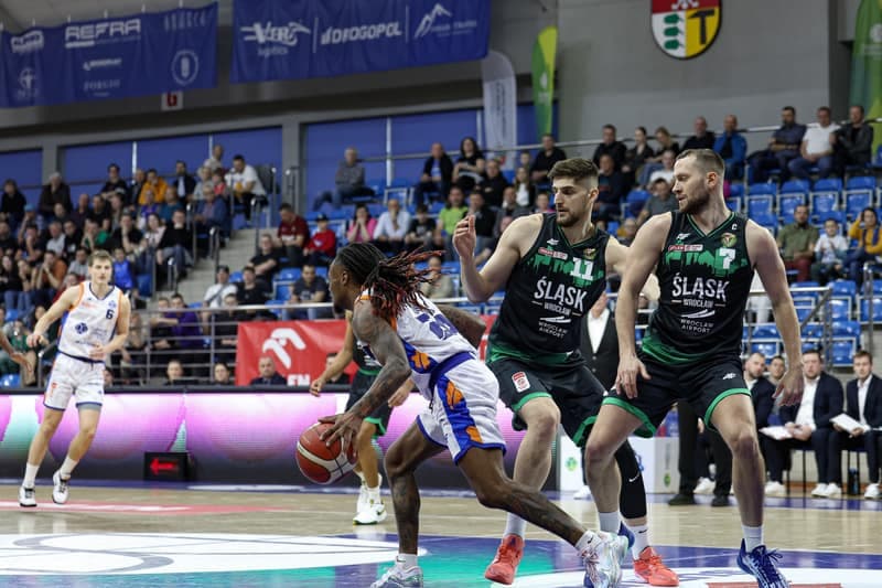 Basketball. Orlen Basket Liga. MKS Dabrowa Gornicza - Slask Wroclaw. 09.03.2025