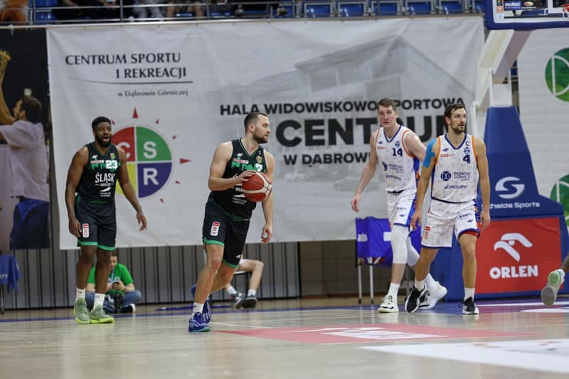 Basketball. Orlen Basket Liga. MKS Dabrowa Gornicza - Slask Wroclaw. 09.03.2025