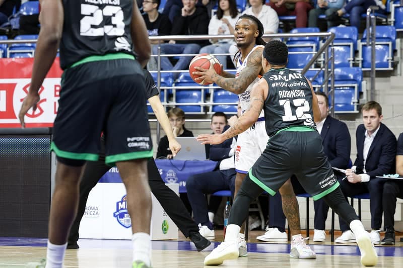 Basketball. Orlen Basket Liga. MKS Dabrowa Gornicza - Slask Wroclaw. 09.03.2025