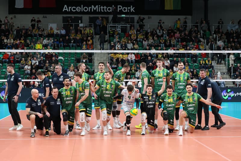 CEV CHAMPIONS LEAGUE, Aluron CMC Warta Zawiercie - MILANO