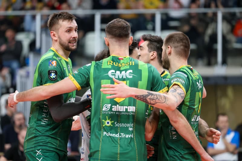 CEV CHAMPIONS LEAGUE, Aluron CMC Warta Zawiercie - MILANO