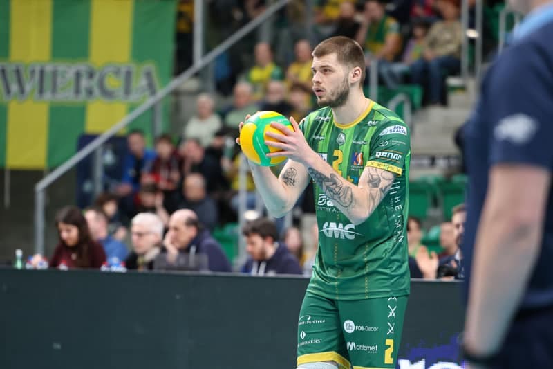 Volleyball. Champions League. Aluron CMC Warta Zawiercie - Milano. 29.01.2025