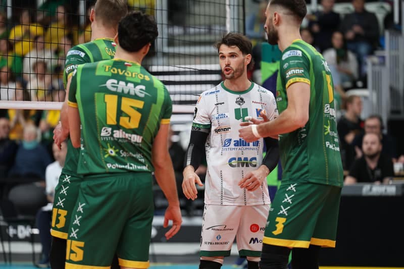 Volleyball. Champions League. Aluron CMC Warta Zawiercie - Milano. 29.01.2025