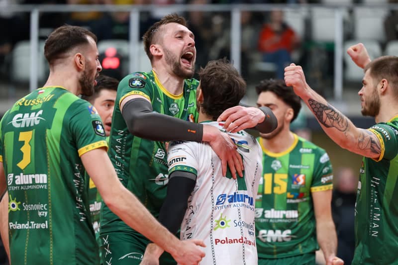 Volleyball. Champions League. Aluron CMC Warta Zawiercie - Milano. 29.01.2025