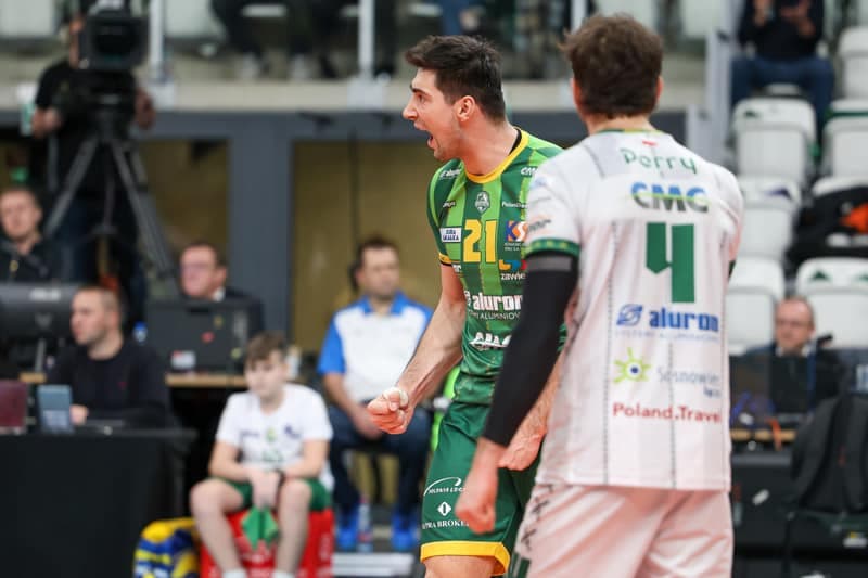 Volleyball. Champions League. Aluron CMC Warta Zawiercie - Milano. 29.01.2025