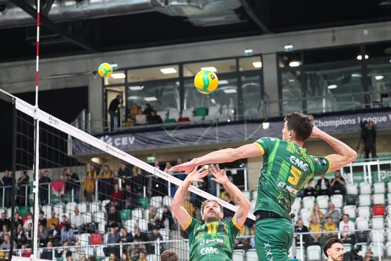 Volleyball. Champions League. Aluron CMC Warta Zawiercie - Milano. 29.01.2025