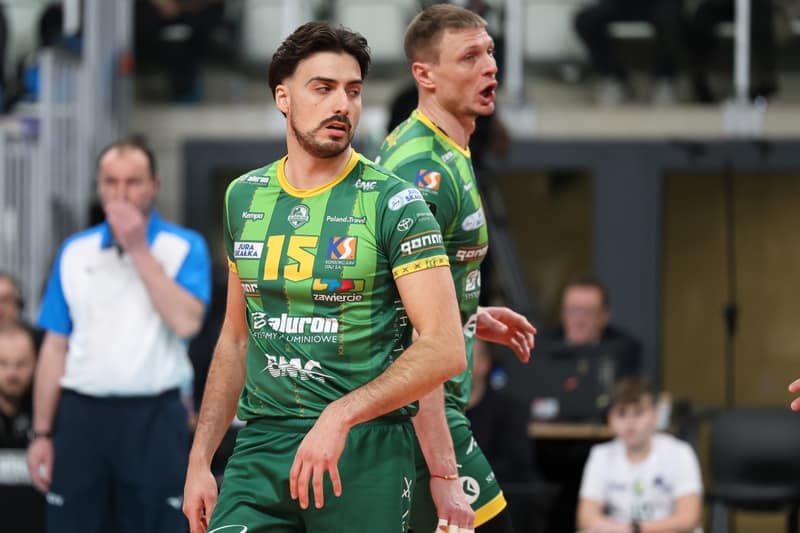 Volleyball. Champions League. Aluron CMC Warta Zawiercie - Milano. 29.01.2025