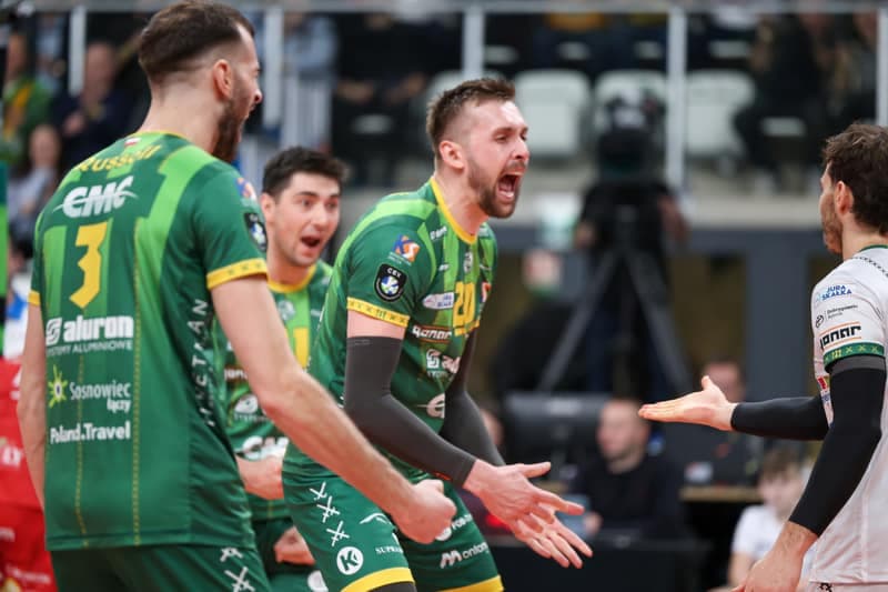Volleyball. Champions League. Aluron CMC Warta Zawiercie - Milano. 29.01.2025