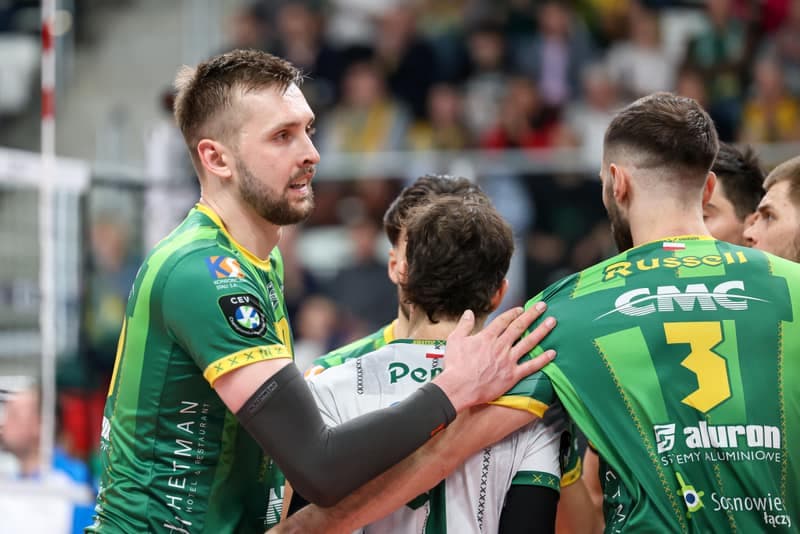 Volleyball. Champions League. Aluron CMC Warta Zawiercie - Milano. 29.01.2025