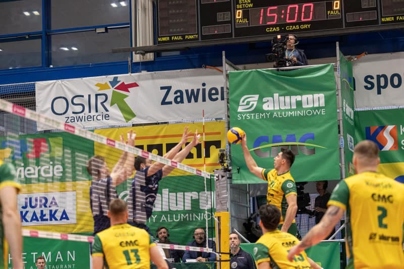 PLUS LIGA, Aluron CMC Warta Zawiercie - PGE PROJEKT WARSZAWA