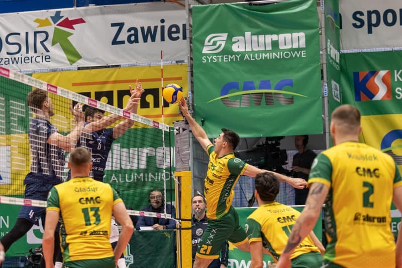 Volleyball. PlusLiga. Aluron CMC Warta Zawiercie - PGE Projekt Warszawa. 11.01.2025