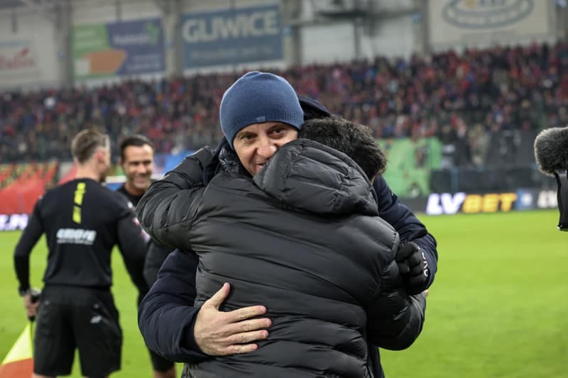 Football. PKO BP Ekstraklasa. Gornik Zabrze - Puszcza Niepolomice. 02.02.2025
