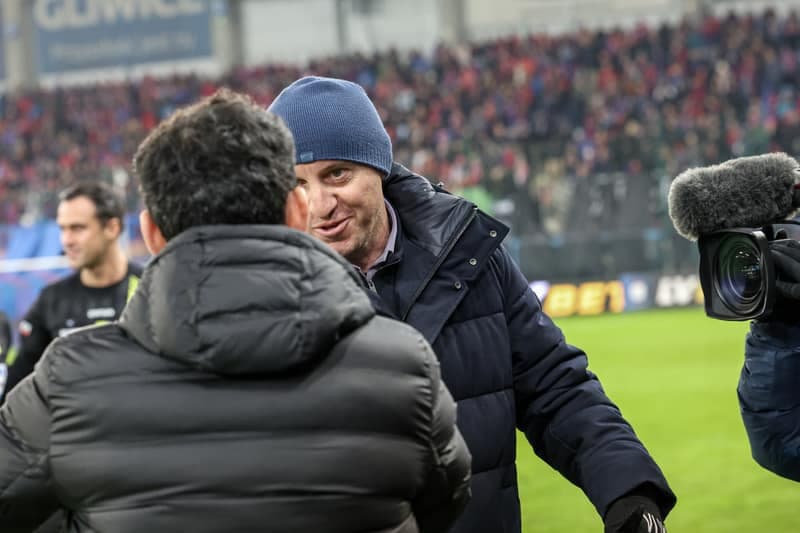 Football. PKO BP Ekstraklasa. Gornik Zabrze - Puszcza Niepolomice. 02.02.2025