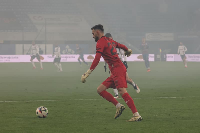 Football. PKO BP Ekstraklasa. Gornik Zabrze - Puszcza Niepolomice. 02.02.2025