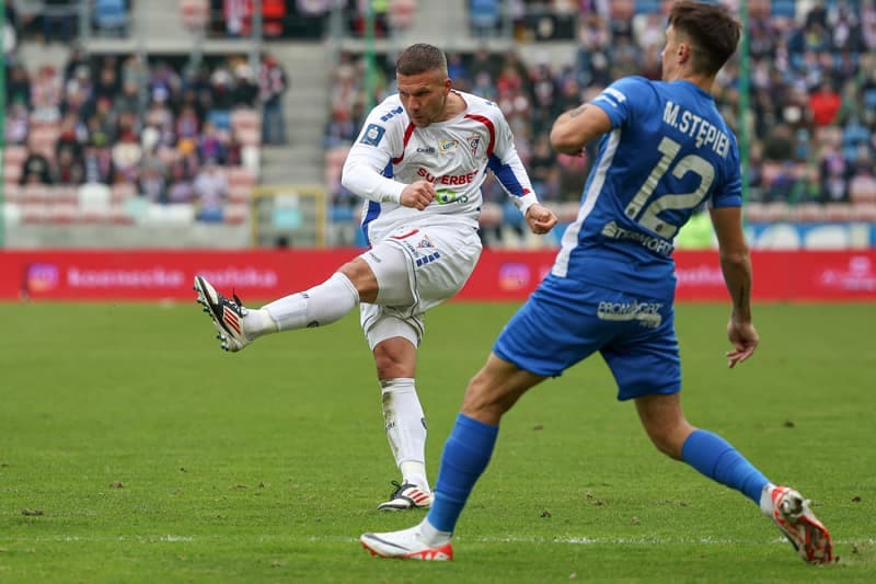 Football. PKO BP Ekstraklasa. Gornik Zabrze - Puszcza Niepolomice. 02.02.2025