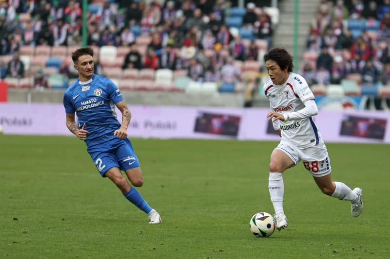 Football. PKO BP Ekstraklasa. Gornik Zabrze - Puszcza Niepolomice. 02.02.2025