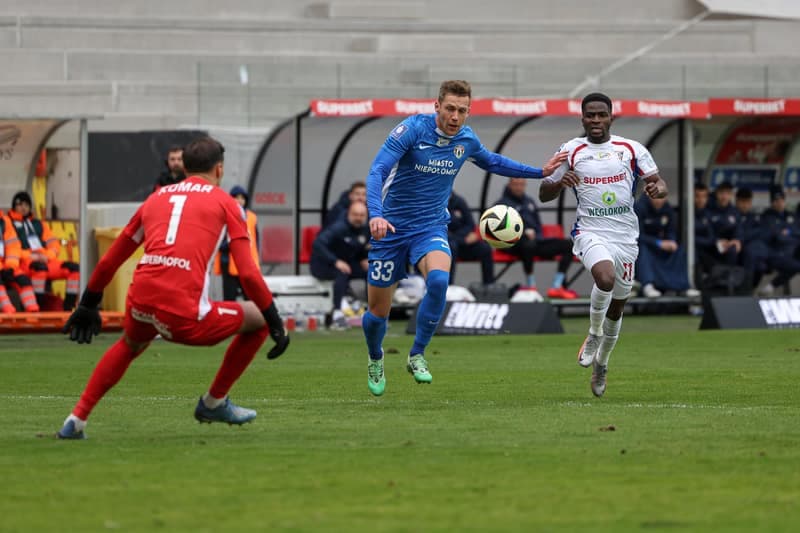 Football. PKO BP Ekstraklasa. Gornik Zabrze - Puszcza Niepolomice. 02.02.2025