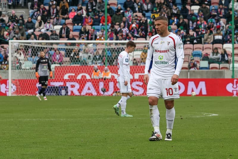 Football. PKO BP Ekstraklasa. Gornik Zabrze - Puszcza Niepolomice. 02.02.2025