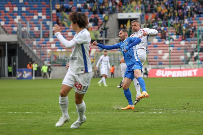 Football. PKO BP Ekstraklasa. Gornik Zabrze - Puszcza Niepolomice. 02.02.2025