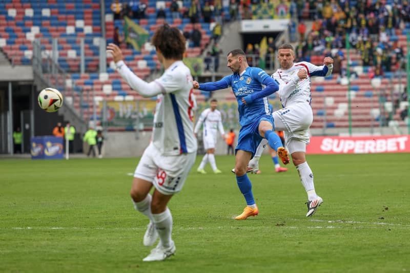 Football. PKO BP Ekstraklasa. Gornik Zabrze - Puszcza Niepolomice. 02.02.2025