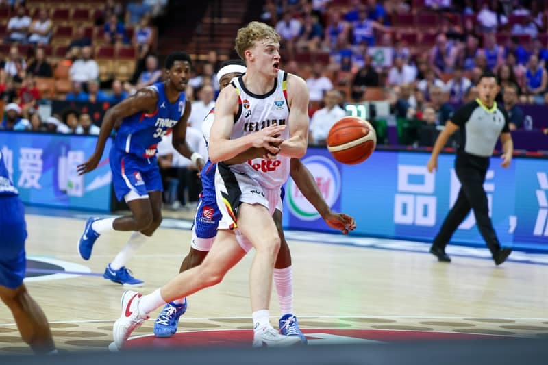 Koszykowka. Eurobasket 2025, Belgia - Francja, Katowice, 28.08.2025