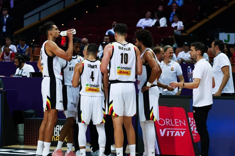 Koszykowka. Eurobasket 2025, Belgia - Francja, Katowice, 28.08.2025