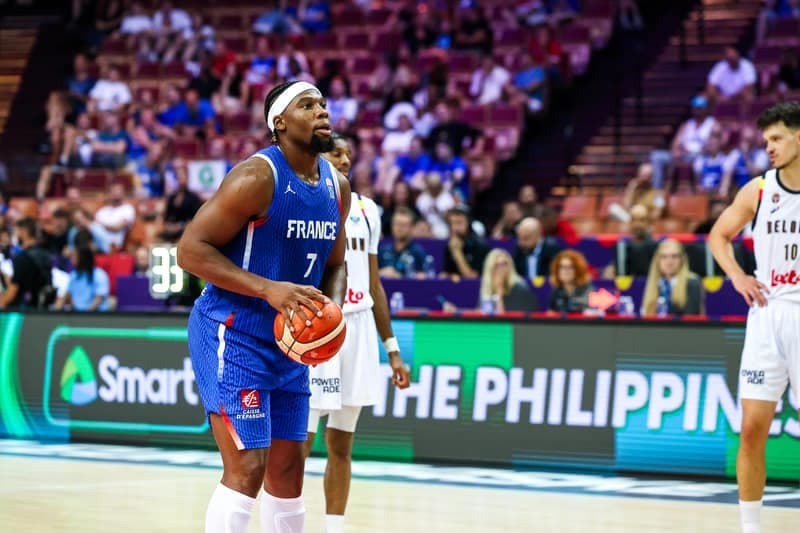 Koszykowka. Eurobasket 2025, Belgia - Francja, Katowice, 28.08.2025