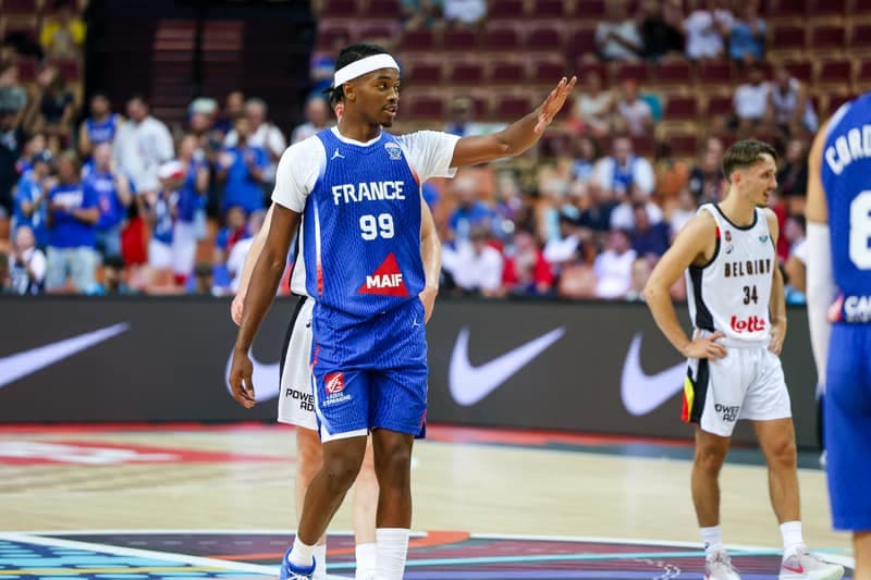 Koszykowka. Eurobasket 2025, Belgia - Francja, Katowice, 28.08.2025