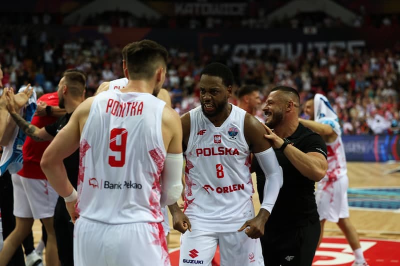 Koszykowka. Eurobasket 2025, Polska -Izrael. Katowice, 30.08.2025