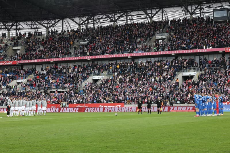 Football. PKO BP Ekstraklasa. Gornik Zabrze - Puszcza Niepolomice. 02.02.2025