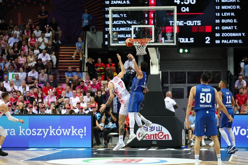 Basketball. Eurobasket. Poland - Israel. 30.08.2025