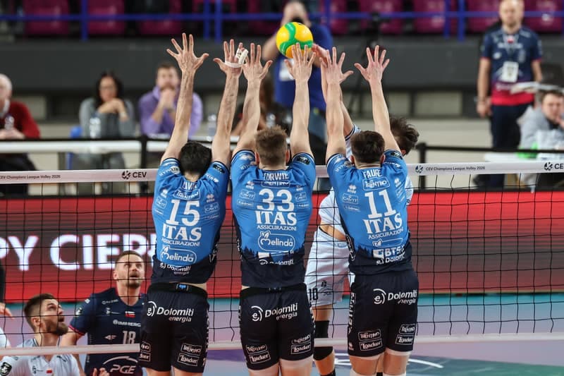 CEV Chamopions League. PGE Projekt Warszawa - Trentino Itas. 4.03.2026