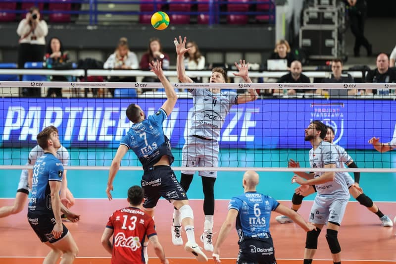 Volleyball. CEV Champions League. PGE Projekt Warszawa - Trentino Itas. 04.03.2026