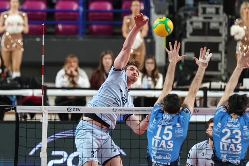 Volleyball. CEV Champions League. PGE Projekt Warszawa - Trentino Itas. 04.03.2026