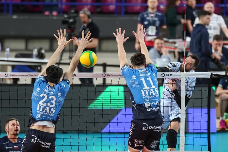 Volleyball. CEV Champions League. PGE Projekt Warszawa - Trentino Itas. 04.03.2026