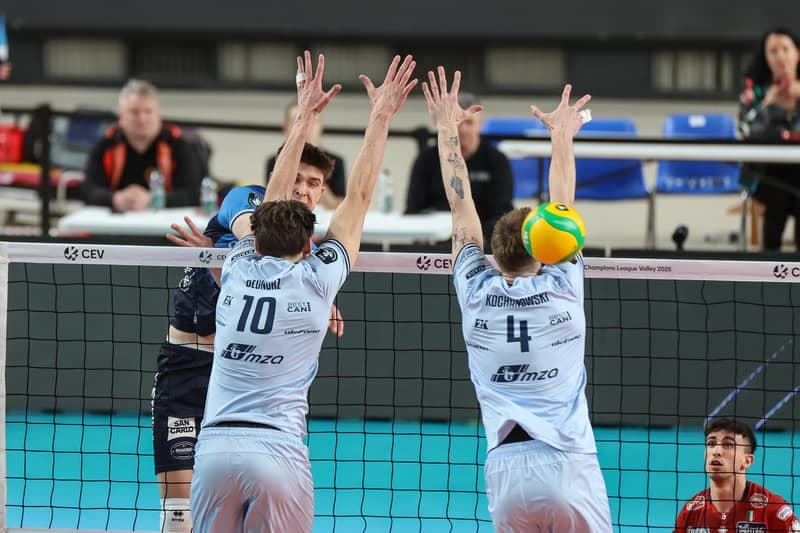 Volleyball. CEV Champions League. PGE Projekt Warszawa - Trentino Itas. 04.03.2026
