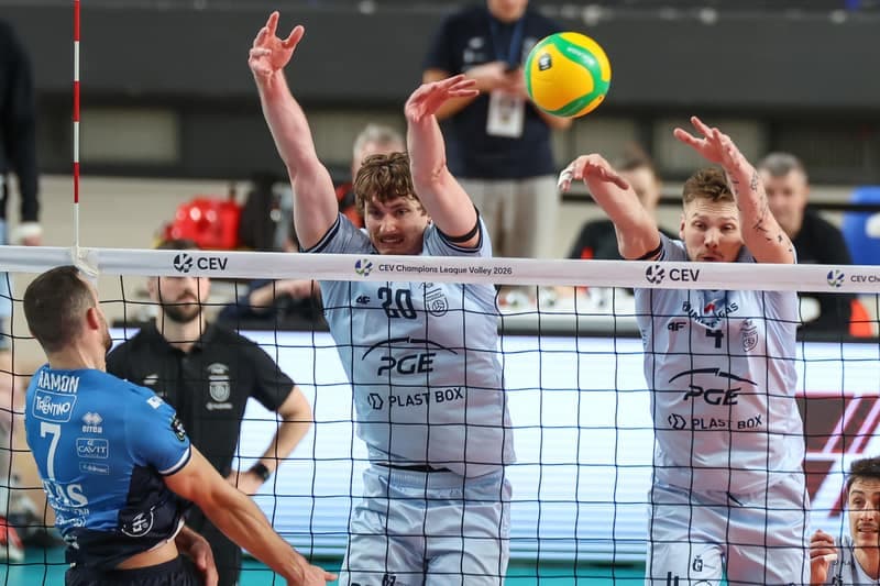Volleyball. CEV Champions League. PGE Projekt Warszawa - Trentino Itas. 04.03.2026
