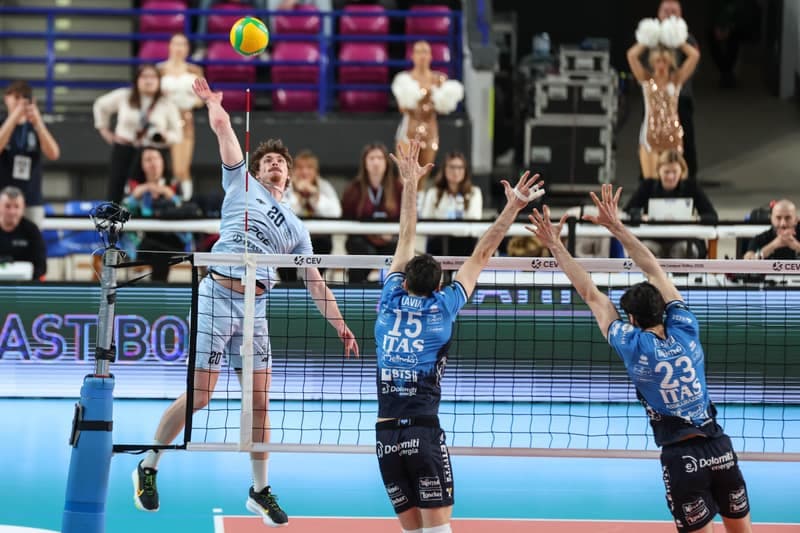 Volleyball. CEV Champions League. PGE Projekt Warszawa - Trentino Itas. 04.03.2026