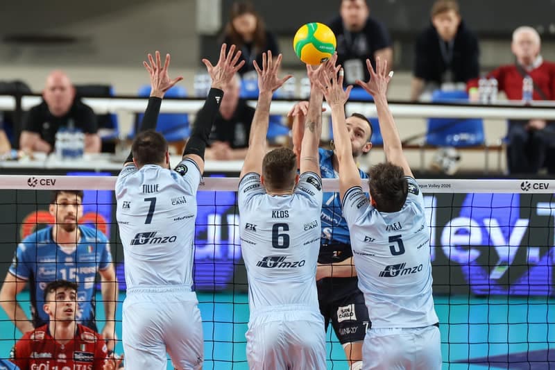 Volleyball. CEV Champions League. PGE Projekt Warszawa - Trentino Itas. 04.03.2026