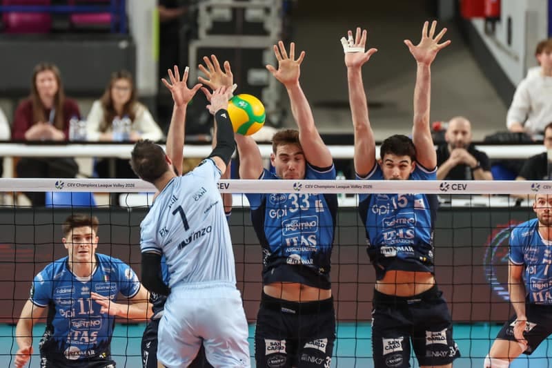 Volleyball. CEV Champions League. PGE Projekt Warszawa - Trentino Itas. 04.03.2026