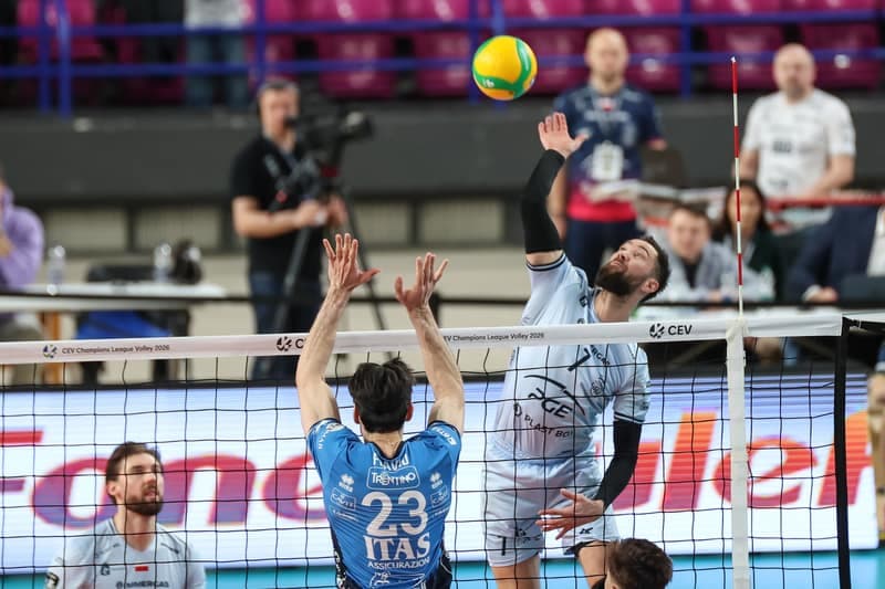 Volleyball. CEV Champions League. PGE Projekt Warszawa - Trentino Itas. 04.03.2026