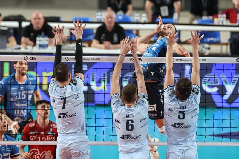 Volleyball. CEV Champions League. PGE Projekt Warszawa - Trentino Itas. 04.03.2026