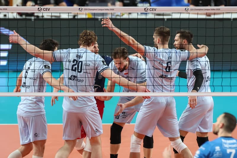 Volleyball. CEV Champions League. PGE Projekt Warszawa - Trentino Itas. 04.03.2026